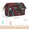 OTVEE Travel Makeup Bag Cosmetic Bag Autumn Charm Make Up Organizer Case Large Wide-open Pouch for Women Purse for Toiletries Accessories Brushes view 2
