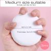 2Pcs Body Puff Face Puff Sponges for Body Face Loose Foundation Sponges Setting Makeup Large White view 2