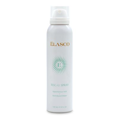 ELASCO RESC-U Spray Hypochlorous Acid Spray for FACE and Body, HOCL Facial Solution to Soothe, Refresh and Clam Skin, 4 oz