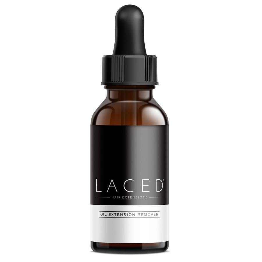 Laced Hair Oil Extension Remover 2oz - Dissolves Keratin Glue Tape Bonds, Safe for Natural Hair, Professional Strength Formula