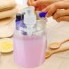 COOLHIYA 4pcs 500Ml Refillable Soap Dispenser Bottles with Pump Hand Soap and Dish Dispensers for Kitchen Sink and Bathroom Use view 4