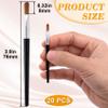 SmallCat 20 Pcs Lip Brush for Lipstick, Lip Liner Brush, Smooth Color Payoff Lip Brushes, Lipstick Brushes Applicator for Makeup, Precise Lip Gloss, Flawless Finish, Clean (7.6 cm) view 2