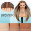 Luwila 26 Inch Straight 13x4 Lace Front Synthetic Wig Dirty Mixed Blonde view 4