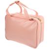 CTIRCHIU Waterproof Hanging Travel Toiletry Bag for Women, Cube Storage Organizer with Hook, Medium Pink Cosmetic Makeup Organizer for Travel and Bathroom Storage view 1