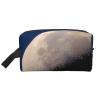 JZMTY Large Capacity Toiletry Bag with Half Moon Print Portable Storage for Travel Storing Small Items view 1