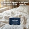 Post-Action Cleanup Wipes Extra Large Ultra-Thick pH Balanced Unscented After Fun Wipes Funny Useful Bachelor Gag Gift Nightstand & Travel Ready Gifts for Him or Her view 2