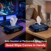 Post-Action Cleanup Wipes Extra Large Ultra-Thick pH Balanced Unscented After Fun Wipes Funny Useful Bachelor Gag Gift Nightstand & Travel Ready Gifts for Him or Her view 3