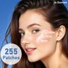 Jo Dominic Invisible Pimple Patches for Face,Day and Night 4 Sizes 255 Counts Thin & Thick Hydrocolloid Acne Patches for Face and Skin, Zits Absorbing Patch, Covering Zits and Blemishes, Spot Stickers view 3