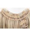 ALLUREMOUR Synthetic Long Straight U-Shaped Half Wig Hair Clip In One-piece Hair Extension Invisible Natural Fake Hairpiece For Wome (T1/35) view 3