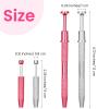 2 PCS Piercing Ball Grabber Tool Set Stainless Steel Jewelry Grabber 4 Claw Diamond Tweezers for Piercing Changing Earring Ball Grabbers Septum Balls Screw Tool Nose Ring Balls Grabbers view 2