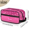 BAGVERAFY Personalized Toiletry Bag for Women, Custom Cosmetic Bags with Name, Customized Travel Makeup Bag Gifts for Mom Daughter Sister Friends view 2