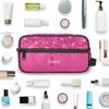 BAGVERAFY Personalized Toiletry Bag for Women, Custom Cosmetic Bags with Name, Customized Travel Makeup Bag Gifts for Mom Daughter Sister Friends view 4