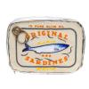 Funny Sardine Tin Makeup Bag, Canned Fish Shaped Cosmetic Pouch & Pencil Case,Creative Cute Pouch for W view 1