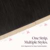 GOO GOO Tape In Weft Hair Extensions, 8cm Wide Tape, 16inch 20pcs 160g view 4