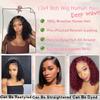 Perselene Deep Wave Bob Wig Human Hair Pre Plucked 180 Density 13x4 HD Lace Frontal Deep Wave Wigs for Black Women Short Bob Wigs Human Hair Natural Color 12 Inch view 3