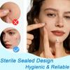 Sterile Needles for Pimples,50pcs Disposable Blackhead and Blemish Remover Tools and 72 Dots Pimple Stickers, for Acne, Whitehead, Comedone view 3