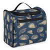 VQUVQV Travel Toiletry Bag for Men Women, Ocean Shell Pattern Waterproof Hanging Makeup Bag Organizer, Portable Travel Bags for Toiletries, Cosmetic view 1