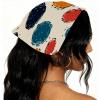RODAILYCAY 4 Packs Hair Scarf Headband for Women Girls Non Slip Head Covers Elastic Triangle Head Scarf Bandana, Western Themed Cowboy Boots Caps Seamless view 2