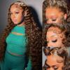 CITY GIRL 34 Inch Brown Lace Front Wigs Human Hair Pre Plucked 13x4 Hd Transparent Lace Frontal deep Wave Human Hair Wig For Women 200 Density Chocolate Brown view 1