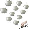 10 Pcs Professional Scissors Tension Adjuster Keys, Stainless Steel Hairdressing Shear Adjustment Tool, Universal Tension Screwdriver Wrench for Barber Beauty Grooming Scissors view 1