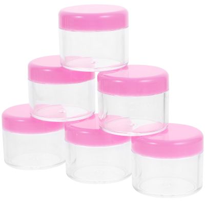 STAHAD 12Pcs 20G Thick-Wall Makeup Containers with Lids, Leak-Proof Refillable Cosmetic Cream Jars for Travel and Daily Lotion Storage