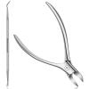 2PCS Heavy Duty Toe Nail Clipper, Professional Thick & Ingrown Toenail Clippers, Pedicure Clipper Toenail Cutters for Men Women Seniors, Stainless Steel view 1