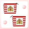 BLWSLC Flag of the Senate of Bremen Printed single layer cosmetic bag, storage bag, suitable for daily storage, a must-have for business trips. view 2