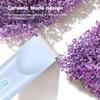 Electric Shaver for Women, 2-in-1 Electric Razor for Womens Legs Underarm Face Pubic Hairs, Rechargeable Razor Body Hair Trimmer Wet & Dry Use,Light Blue view 4