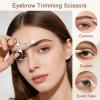 Hdama Eyebrow Scissors, Mini Grooming, Nose and Facial Hair, Men Women view 3