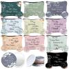 60 Pcs Christian Gifts for Women Bulk, 20 Canvas Makeup Bags 20 Bible Verse Mini Mirror 20 Inspirational Bible Keychains, Religious Party Favors Baptism Gifts for Women Mother Sister Church Events view 1