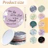 60 Pcs Christian Gifts for Women Bulk, 20 Canvas Makeup Bags 20 Bible Verse Mini Mirror 20 Inspirational Bible Keychains, Religious Party Favors Baptism Gifts for Women Mother Sister Church Events view 3