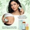 Youngus Peehss Castor Oil and Frankincense Roll On Rose Quartz Roller Ball, Organic Cold Pressed Castor Oil for Eyebrows, Face & Neck, Firms Skin Feel Soft Smooth & Brightens Eyes, 1.7 fl oz view 3