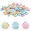 Mobestech 500G Cotton Balls Small Colorful Cotton Balls for Face Cleansing Makeup Removal Soft Fuzzy for Beauty Salon and Home Use view 4