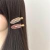 FWCXKK 12 Pcs Retro Plaid Acrylic Hair Clips for Women - No-Bend, No-Crease Duckbill Clips, Non-slip Styling Clips for Face Washing, Makeup & Daily Use view 4