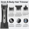 DERMAWAVE Manscape 3-in-1 Groin, Body Hair & Beard Electric Trimmer for Men view 2