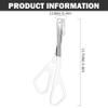 Eyebrow Scissors with Comb, Stainless Steel Eyebrow Trimmer, Precision Grooming Tool for Shaping Eyebrows for Women and Men, White, Uso en casa view 3