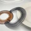 Nikeg Stretch Comb Headband 8pcs Plastic Full Circle Headbands Hair Hoop Band Clips Hairband Stretch Flexible Comb Teeth Fixed Accessories(No.9) view 4