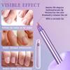 2-in-1 Glowpush Cuticle Pusher & Oil Nail Pen, Cuticle Remover Pens for Nails, Repair Nourish NailsCuticle Remover for, Dry & Damaged Nail, Moisturize Strengthen Brighten Nails Care (3pc) view 2