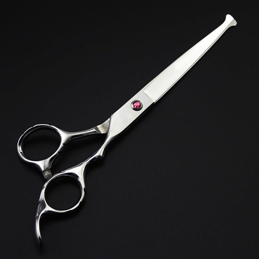 Professional 7-Inch Japanese Dog Grooming Scissors - Safe Pet Hair Cutting Shears for Grooming, Barbering, and Hairdressing