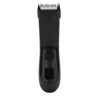 TARSHYRY Body Hair Trimmer for Men, R Shaped Cutter Angle Skin Friendly Ceramic, Wet Dry Groomer, USB C Rechargeable, with Comb for Chest Groin Underarms