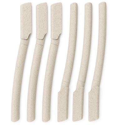 6Pack White Disposable Razors, Smooth Shave for Men & Women, Travel & Everyday Use, SingleUse Shaving Tool, Portable Travel Kit