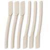 6Pack White Disposable Razors, Smooth Shave for Men & Women, Travel & Everyday Use, SingleUse Shaving Tool, Portable Travel Kit view 1