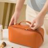 Toiletry Bag for Women, Large Capacity Cute Portable Makeup Bag Travel,Travel Size Waterproof Aesthetic Toiletry Bags for Traveling Women for Toiletries Traveling Essentials Accessories Skincare view 4