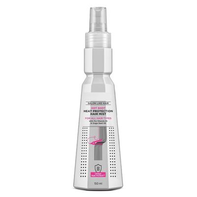 FO Hot Shot - Heat Protection Hair Mist - 150ml | No Sulphate, No Paraben, No SLS with Grapeseed Oil & Provitamin B5 | Designed for Indian Hair | For Men & Women