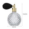 2Pcs 100ml Glass Perfume Bottles, Vintage Pineapple Pattern Spray Atomizers view 2