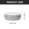 OSOLADY 20 Pcs 100Ml White Aluminum Jars with Screw Lids Leak-Proof Cosmetic Cream Containers Travel Refillable Small Aluminum Cream Boxes for Beauty and Personal Care view 2