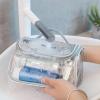 Travel Makeup Bag, Travel Size TSA Approved Wideopen Clear Toiletry Bags for Traveling with Handle,Pvc Clear Lightweight Womens Makeup Bag for Traveling Essentials Toiletries Accessories Skincare view 4