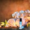 DONFAMDS 10Pcs 10Ml Gradient Blue Glass Roller Bottles Refillable Essential Oil Sub Containers with Black Caps for Aromatherapy and Travel view 3