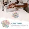 HINTRMENT Colorful Cotton Balls for Face Cleaning Newborn 500G Pack Soft Cotton Balls for Beauty Salon and Home Use view 4