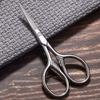 BIUDECO 2Pcs Stainless Steel Eyebrow Trimming Scissors with Pointed and Rounded Tips Small Grooming Scissors for MenS Beard Mustache and Lash Care view 4
